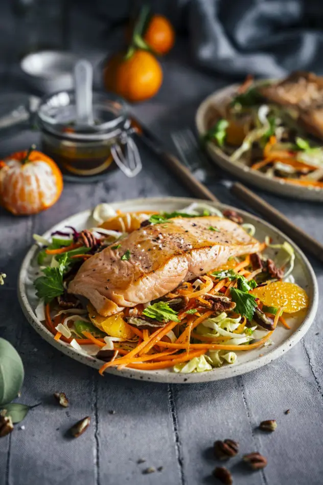 Lachs mit Südseeflair