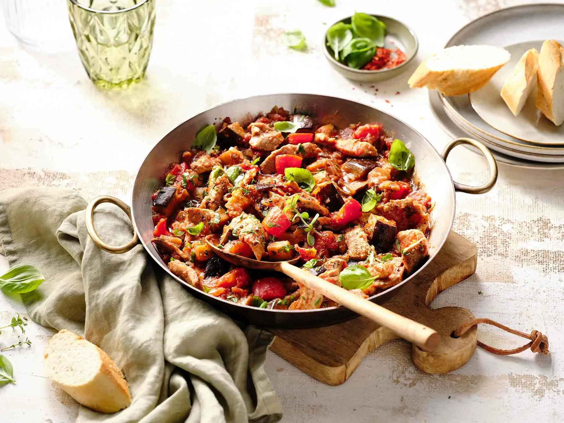 Mediterranes Geschnetzeltes