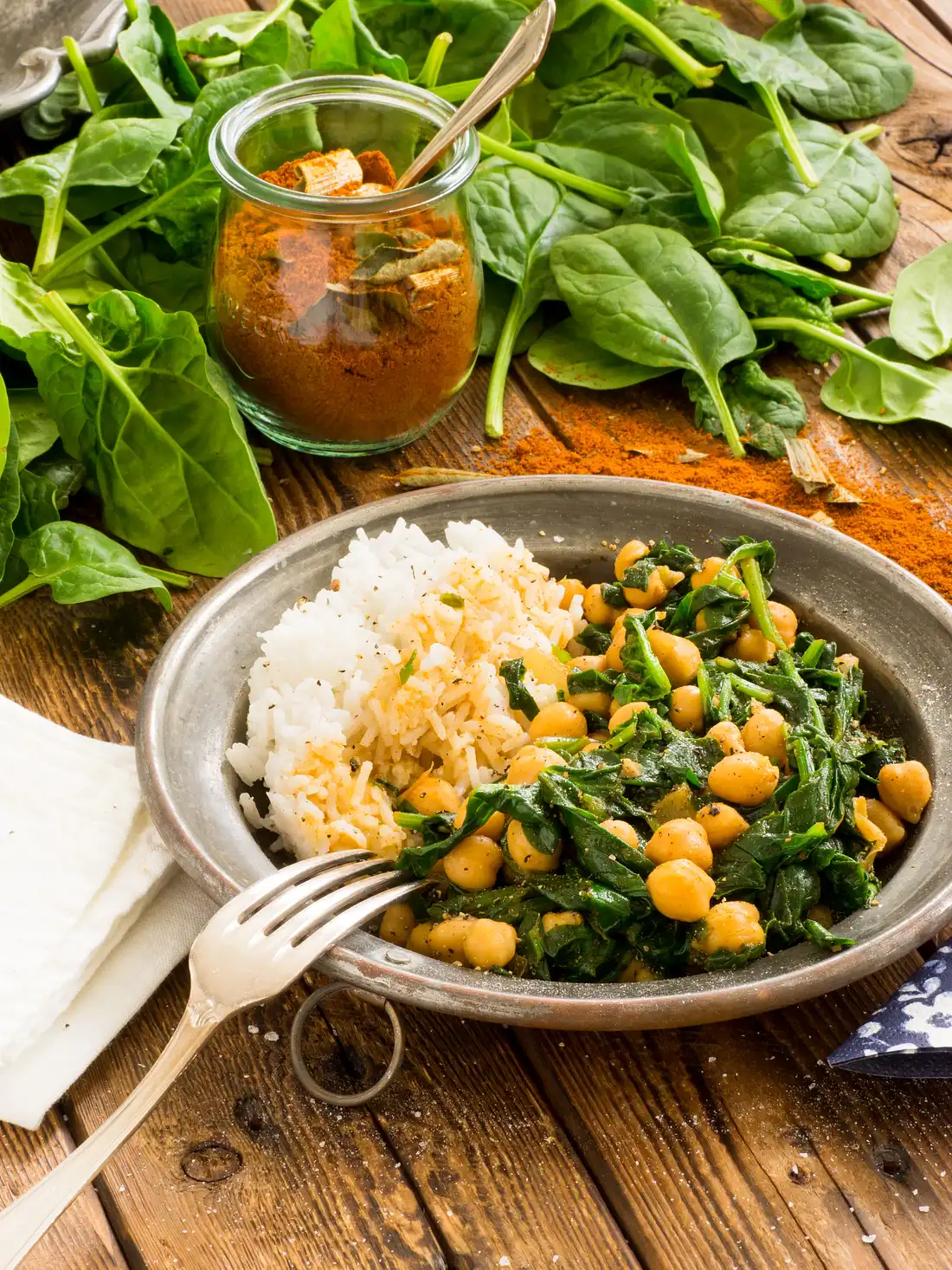 Pikante Kichererbsen